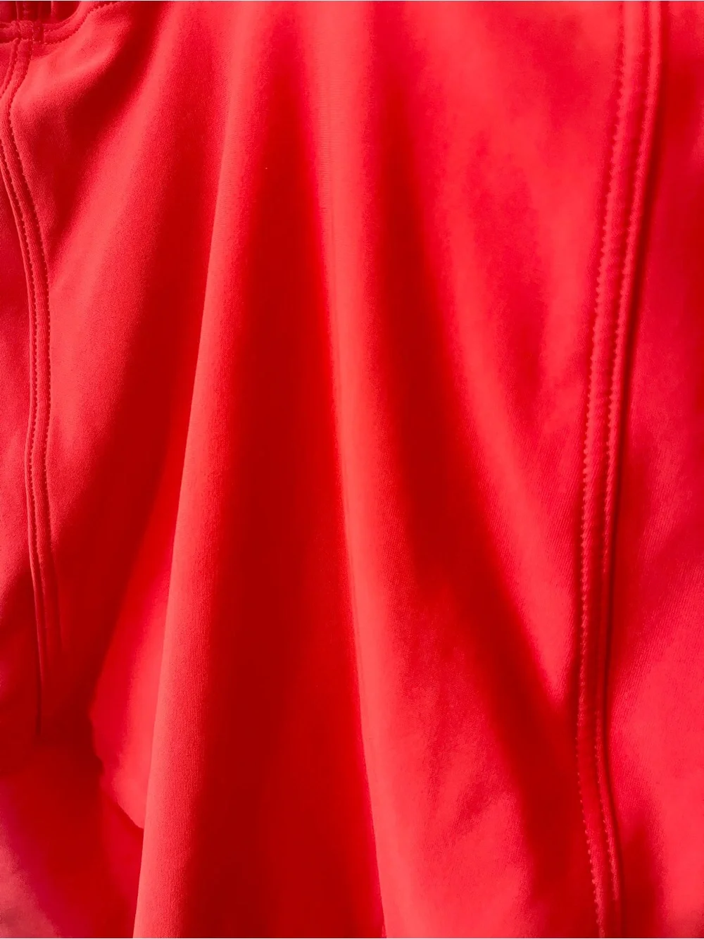 H&M Scallop Hem One Piece Swimsuit | Red | Size 8